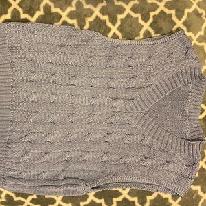 Purple ish blue crop top